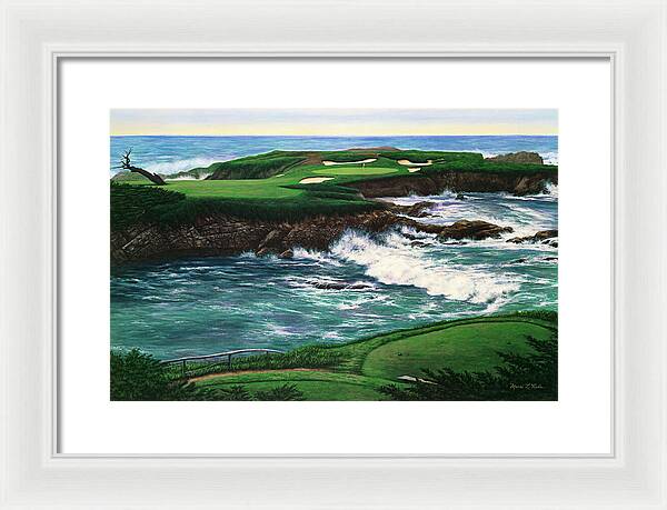 Cypress Point No. 16 - Framed Print