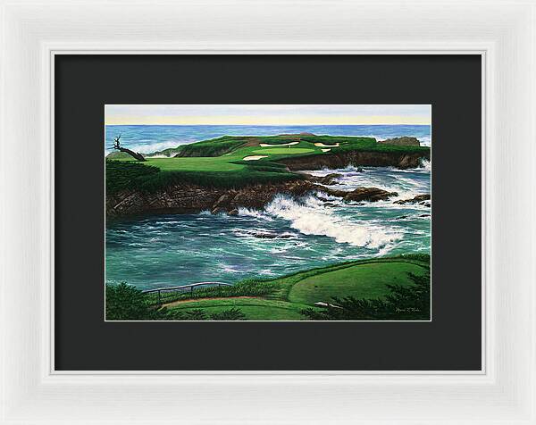 Cypress Point No. 16 - Framed Print