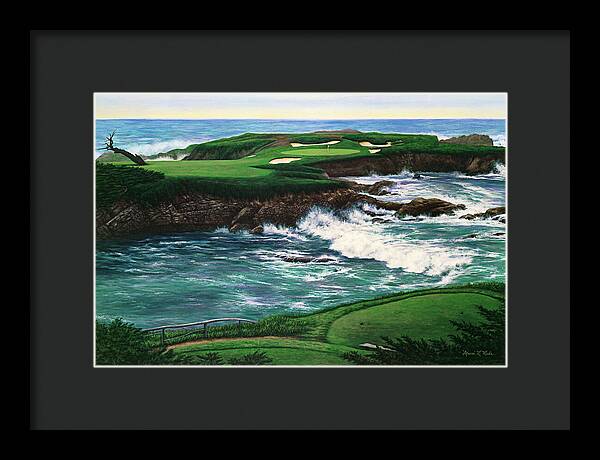 Cypress Point No. 16 - Framed Print