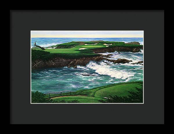 Cypress Point No. 16 - Framed Print