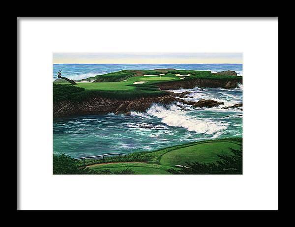 Cypress Point No. 16 - Framed Print