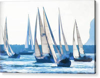 Dana Regatta in Blue - Acrylic Print