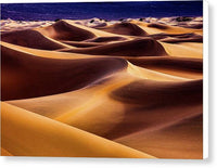 Death Valley Dunescape - Canvas Print