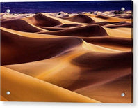 Death Valley Dunescape - Acrylic Print