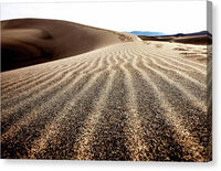 Designs in the Sand - Canvas Print Canvas Print