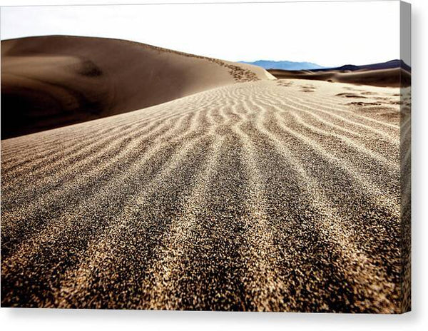 Designs in the Sand - Canvas Print Canvas Print