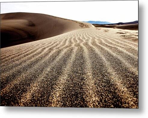 Designs in the Sand - Metal Print Metal Print 1ArtCollection