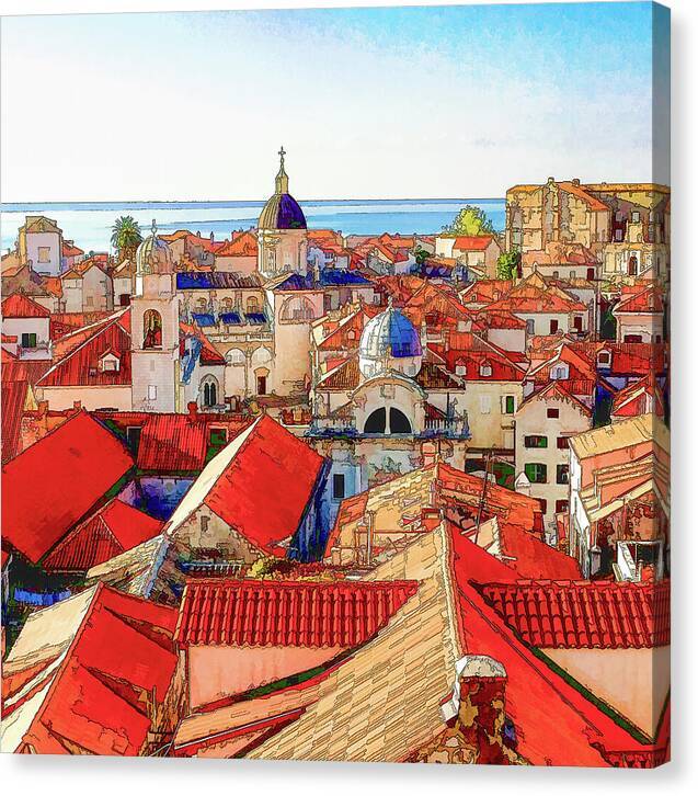 Dubrovnic - Canvas Print