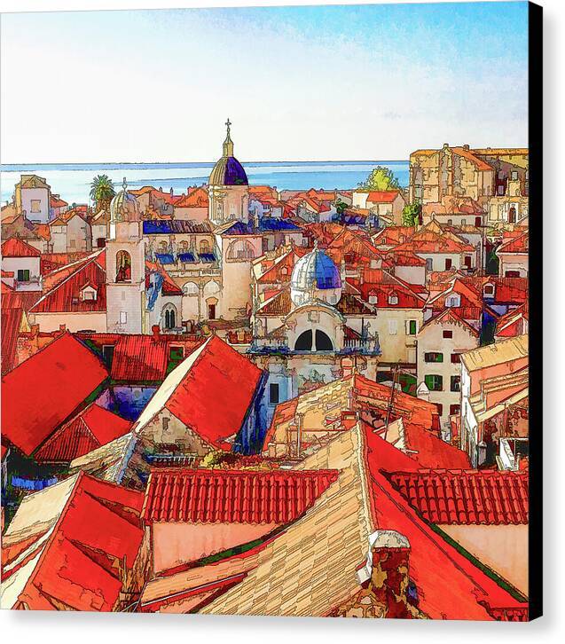 Dubrovnic - Canvas Print