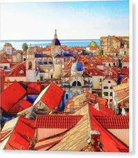 Dubrovnic - Canvas Print