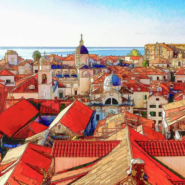 Dubrovnic - Art Print