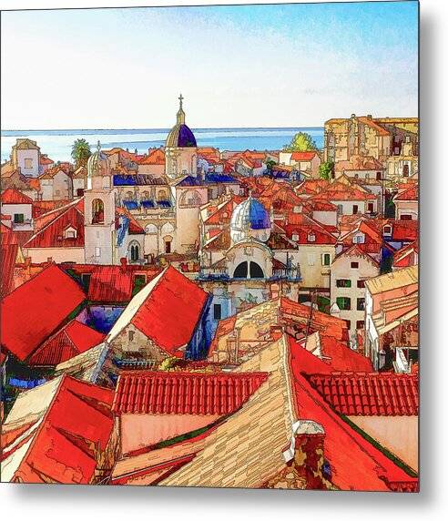 Dubrovnic - Metal Print