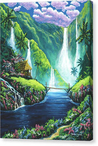 Enchanted Falls - Canvas Print Canvas Print 1ArtCollection