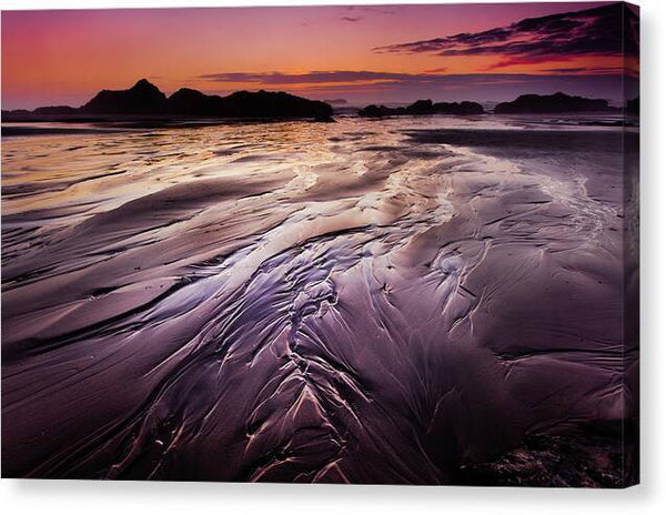 Etched in the Sand - Canvas Print Canvas Print 1ArtCollection