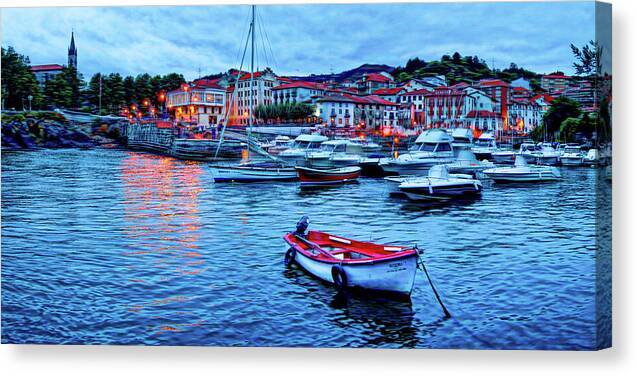 Evening in Mundaka - Canvas Print