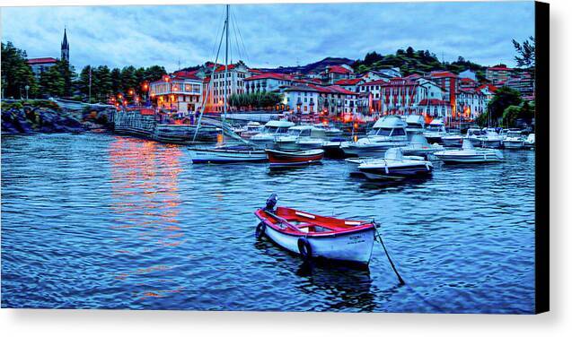 Evening in Mundaka - Canvas Print