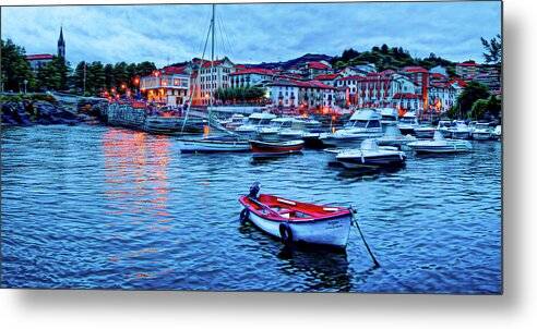 Evening in Mundaka - Metal Print