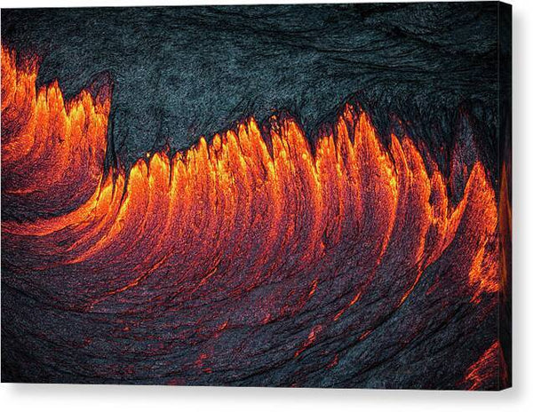 Fire Wave - Canvas Print Canvas Print 1ArtCollection