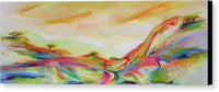 Florescent Landscape 1 - Diptych 1 of 2 - Canvas Print Canvas Print 1ArtCollection