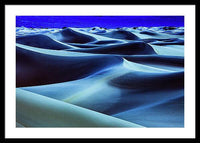 Full Moon in the Dunes - Framed Print