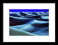 Full Moon in the Dunes - Framed Print