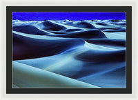 Full Moon in the Dunes - Framed Print