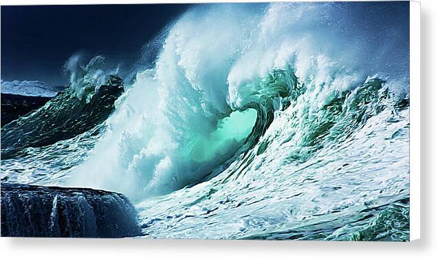 Fun Little Waves - Canvas Print