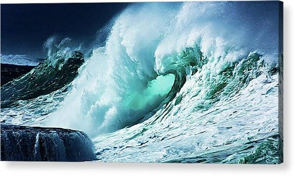 Fun Little Waves - Acrylic Print Acrylic Print 1ArtCollection