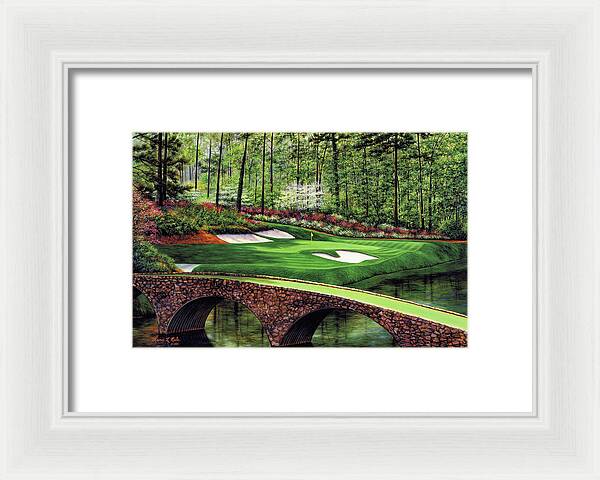 Golden Bell No. 12, Augusta National - Framed Print