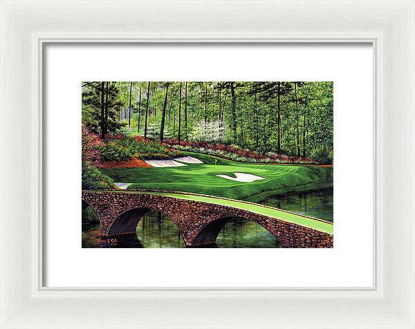 Golden Bell No. 12, Augusta National - Framed Print