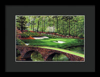 Golden Bell No. 12, Augusta National - Framed Print