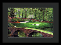 Golden Bell No. 12, Augusta National - Framed Print