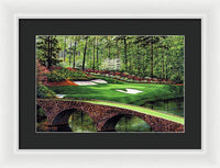 Golden Bell No. 12, Augusta National - Framed Print