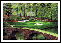 Golden Bell No. 12, Augusta National - Framed Print