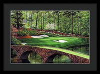 Golden Bell No. 12, Augusta National - Framed Print