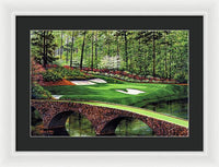 Golden Bell No. 12, Augusta National - Framed Print