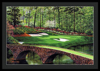 Golden Bell No. 12, Augusta National - Framed Print