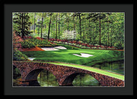 Golden Bell No. 12, Augusta National - Framed Print