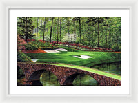 Golden Bell No. 12, Augusta National - Framed Print