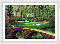 Golden Bell No. 12, Augusta National - Framed Print