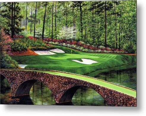 Golden Bell No. 12, Augusta National - Metal Print