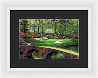 Golden Bell No. 12, Augusta National - Framed Print