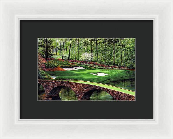 Golden Bell No. 12, Augusta National - Framed Print