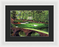 Golden Bell No. 12, Augusta National - Framed Print