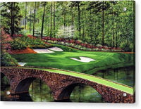 Golden Bell Number 12 Augusta National - Acrylic Print