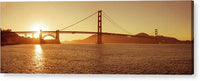 Golden Gate bridge panorama - Acrylic Print