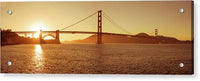 Golden Gate bridge panorama - Acrylic Print