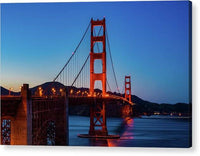 Golden Gate Evening - Acrylic Print