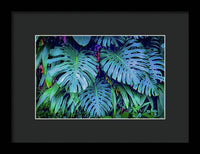 Haiku Monstera - Framed Print