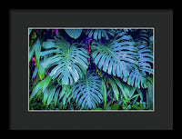 Haiku Monstera - Framed Print